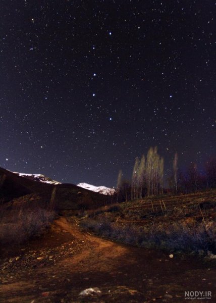 زیباترین عکس منظره شب برای پروفایل