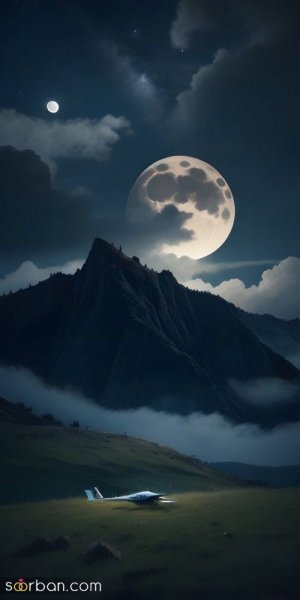 عکس شب طبیعی