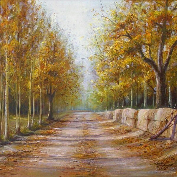  نقاشی منظره طبیعت