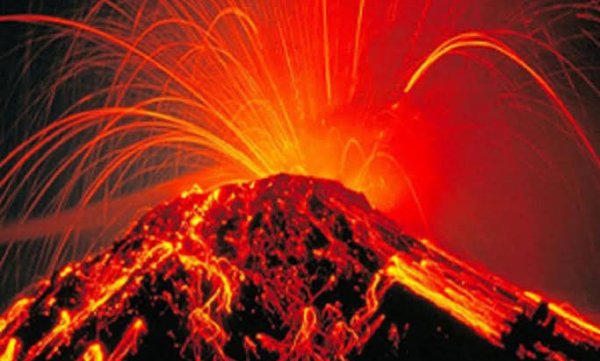  عکس آتشفشان واقعی