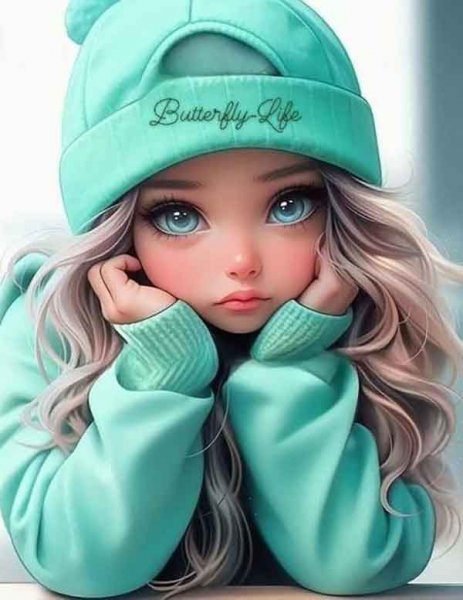  دانلود عکس انیمیشنی دختر برای پروفایل