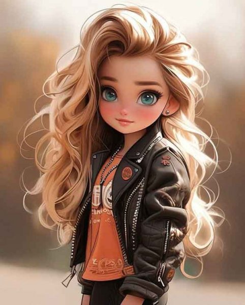  دانلود عکس انیمیشنی دختر برای پروفایل