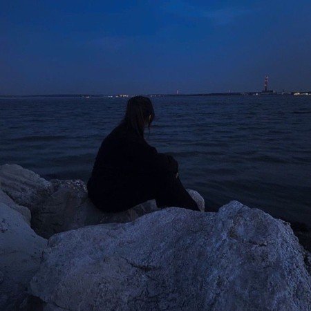  عکس اقیانوس در شب