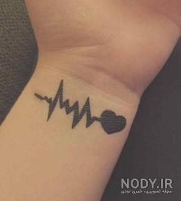  تاتو ضربان قلب جدید