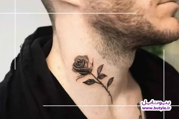  عکس خالکوبی مینیمال گل