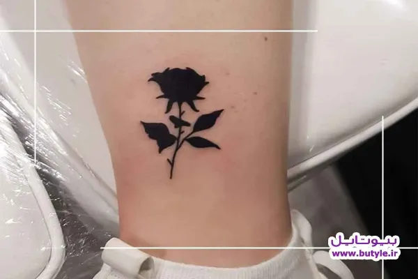  عکس خالکوبی مینیمال گل