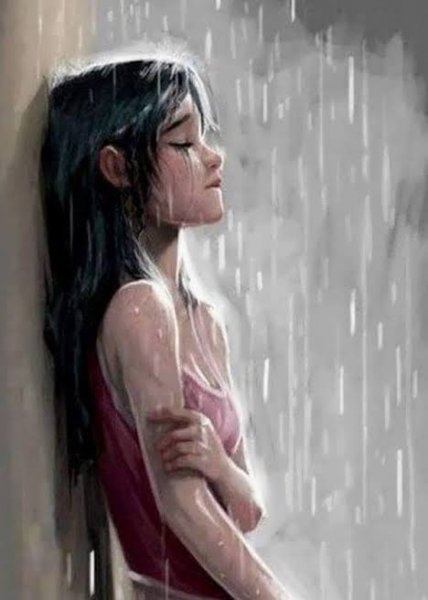  عکس پروفایل کارتونی دخترونه غمگین