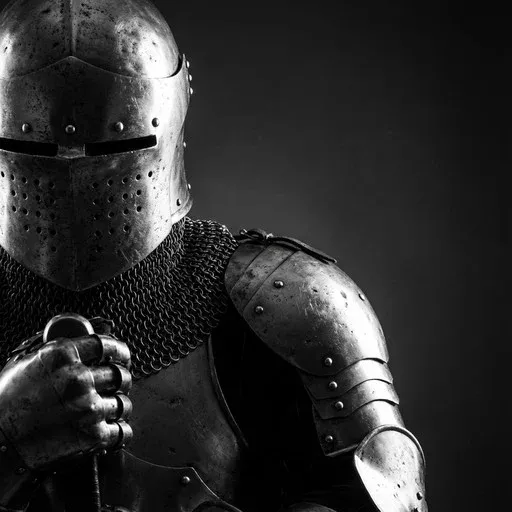 عکس شوالیه تنها