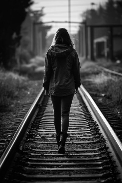 والپیپر دختر غمگین با کیفیت بالا برای گوشی