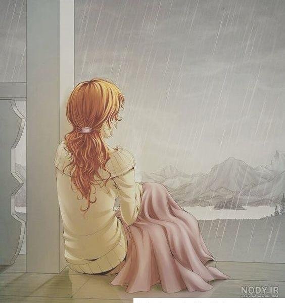  عکس پروفایل کارتونی غمگین از دختر و پسر