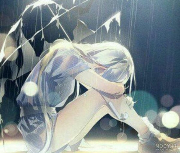  عکس پروفایل کارتونی غمگین از دختر و پسر