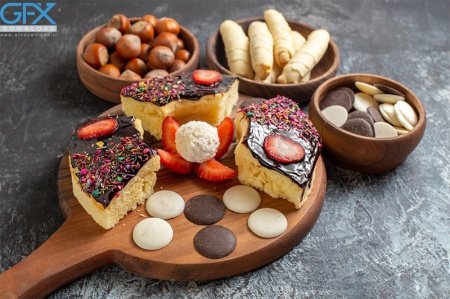  بک گراند شیرینی های توپی رنگارنگ برای کامپیوتر