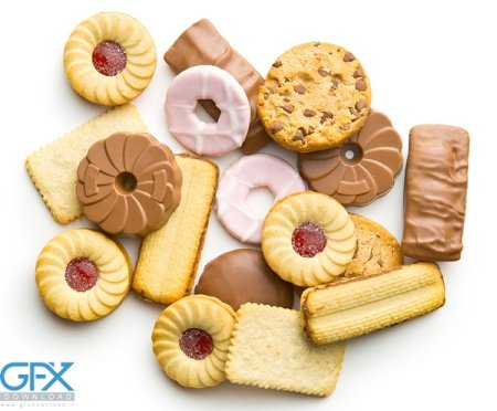  بک گراند شیرینی های توپی رنگارنگ برای کامپیوتر