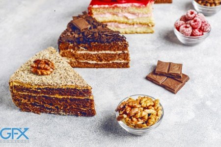  بک گراند شیرینی های توپی رنگارنگ برای کامپیوتر