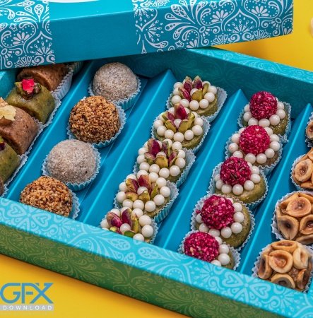  بک گراند شیرینی های توپی رنگارنگ برای کامپیوتر