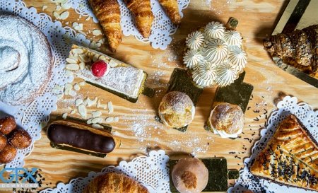  بک گراند شیرینی های توپی رنگارنگ برای کامپیوتر