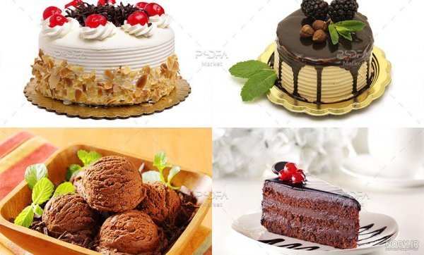  بک گراند کیک فانتزی