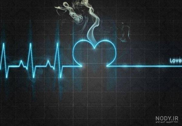  عکس خط ضربان قلب فانتزی برای والپیپر گوشی