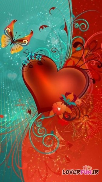  والپیپر قلب برای موبایل و گوشی