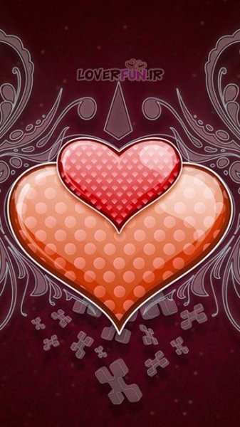  والپیپر قلب برای موبایل و گوشی