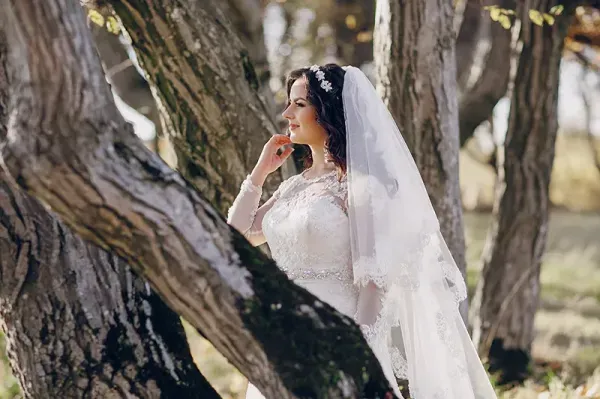  عکس عروس تنها عاشقانه
