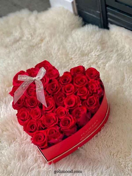  عکس پروفایل قلب وگل