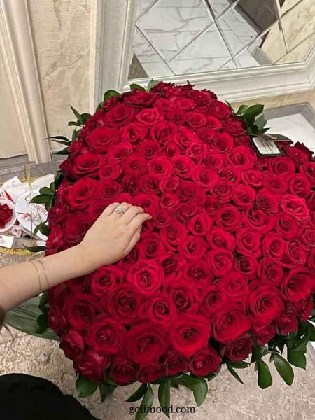 عکس پروفایل قلب وگل