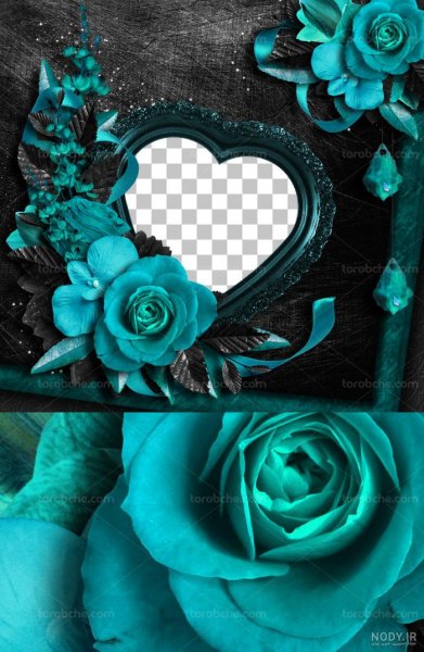  عکس گل و قلب عاشقانه جدید
