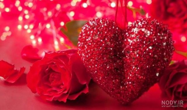  عکس گل و قلب عاشقانه جدید