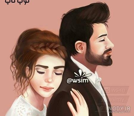  عکس عاشقانه فانتزی زن و مرد با کیفیت 4K