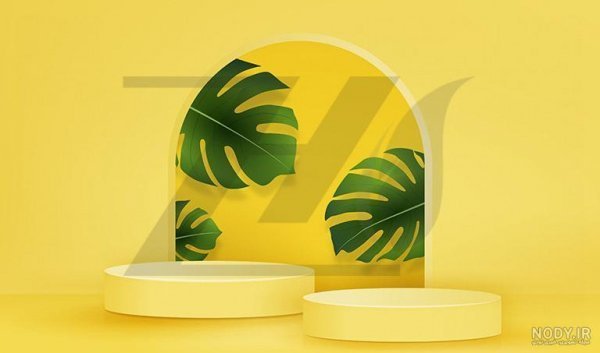  پس زمینه زرد کره ای