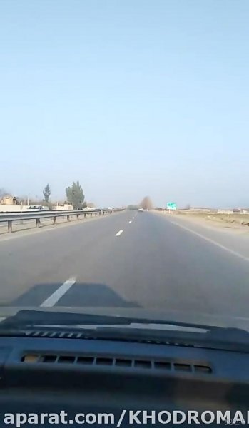  عکس جاده شمال تو ماشین