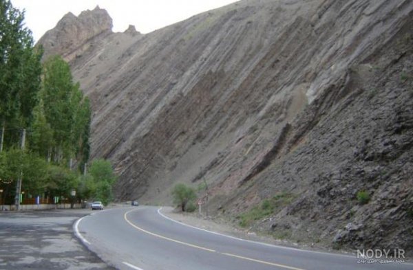  عکس جاده شمال تو ماشین