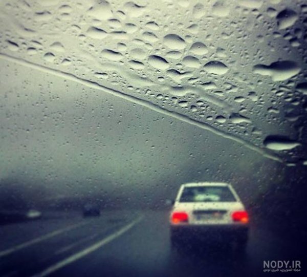  عکس جاده شمال تو ماشین