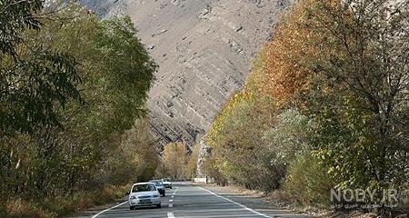  عکس جاده شمال تو ماشین