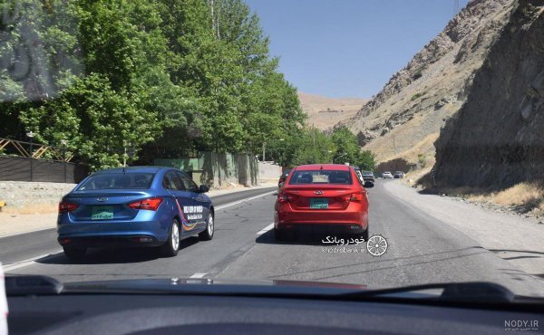  عکس جاده شمال تو ماشین