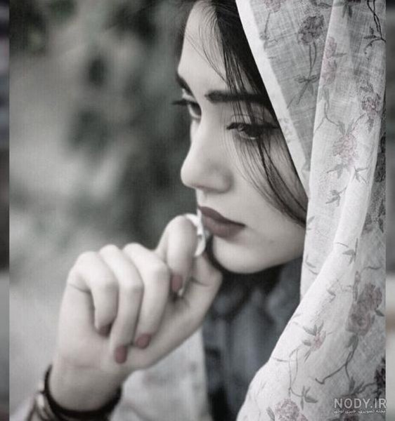  عکس پروفایل دختر با لباس مشکی