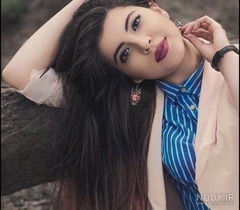  عکس دختر مو مشکی برای پروفایل