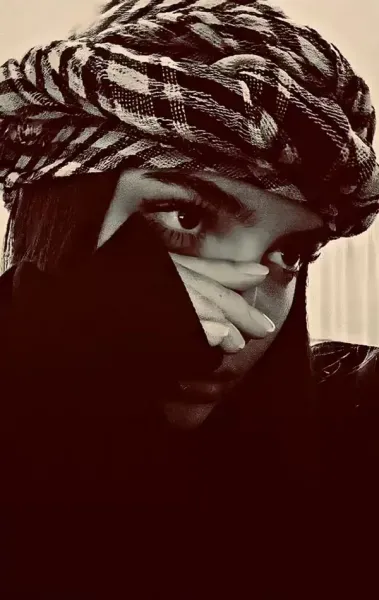  پروفایل دخترونه مشکی لاتی