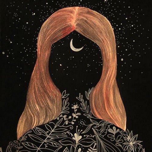  پروفایل مشکی دخترانه گنگ