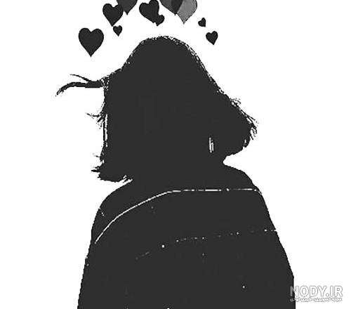  پروفایل دخترانه سیاه