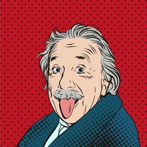  عکس کارتونی آلبرت انیشتین