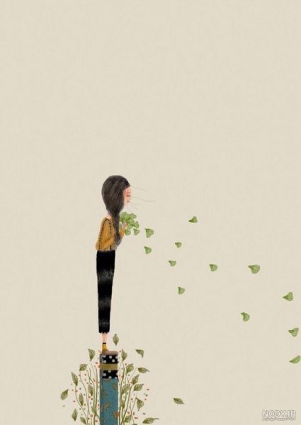  والپیپر دخترونه مینیمال برای گوشی موبایل