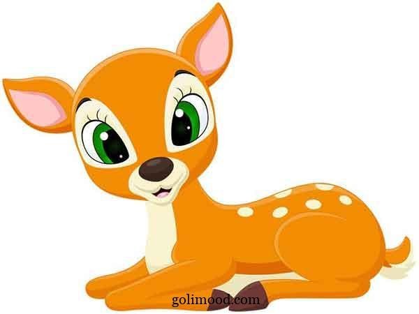  عکس آهو نقاشی