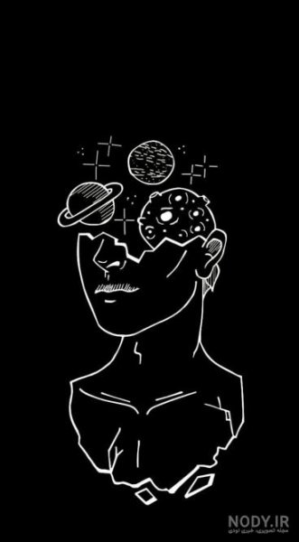  دانلود پس زمینه مشکی مینیمال
