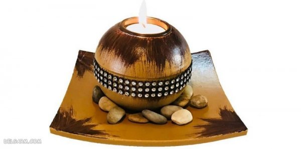  عکس مدل جا شمعی شیک و لاکچری