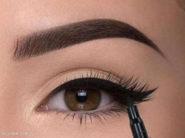  عکس ژورنالی خط چشم دخترانه و زنانه