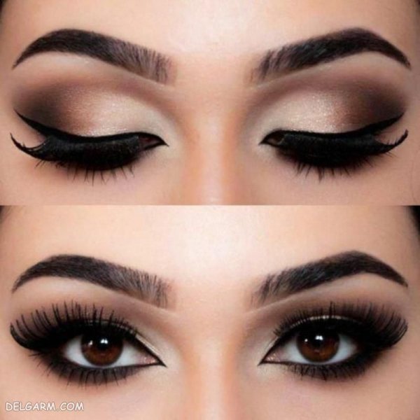  عکس ژورنالی خط چشم دخترانه و زنانه