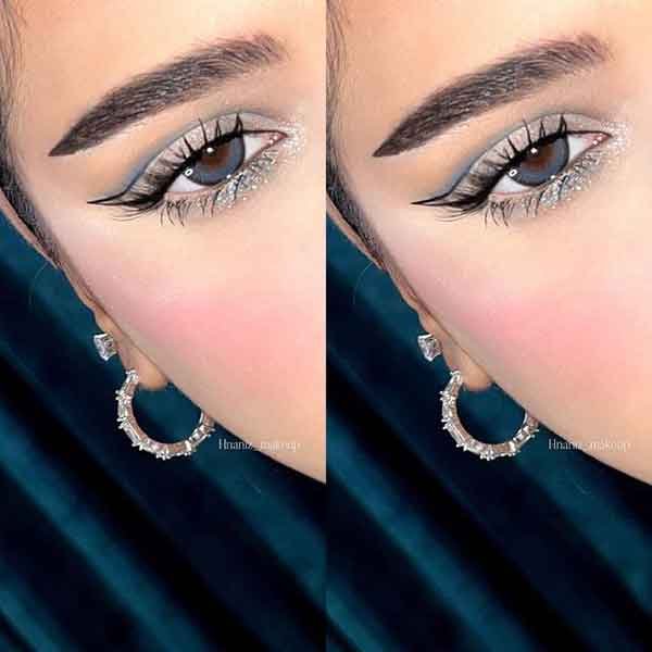  خط چشم دخترانه ساده و شیک