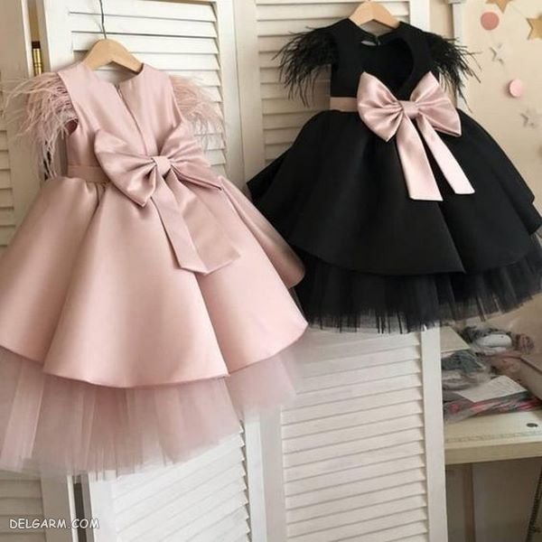 مدل لباس عروس بچه گانه پرنسسی جدید